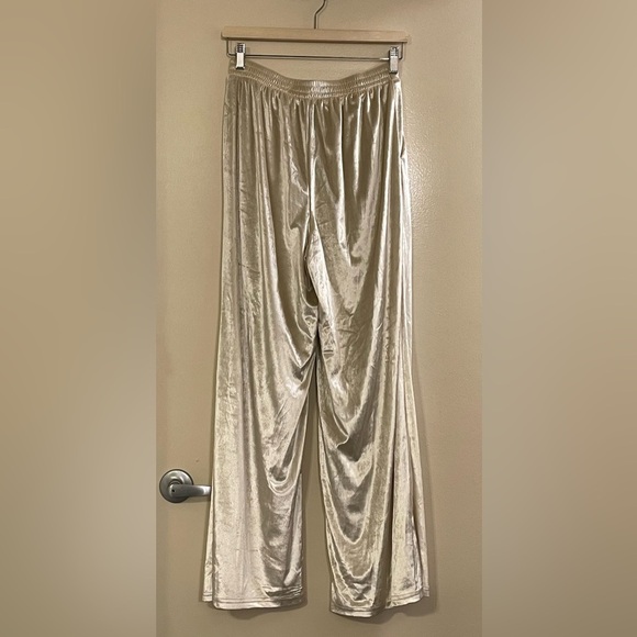 CHRISTIAN LACROIX Velvet Wide Leg Pants - Picture 3 of 6